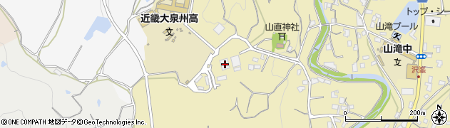 大阪府岸和田市内畑町4054周辺の地図