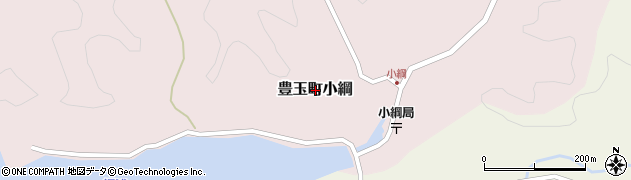 長崎県対馬市豊玉町小綱周辺の地図