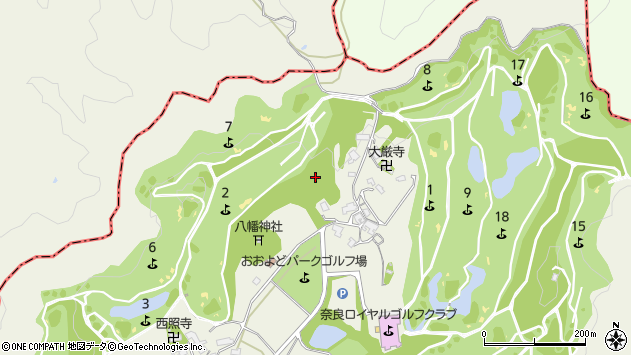 〒638-0842 奈良県吉野郡大淀町大岩の地図