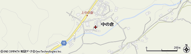 山口県萩市椿東中の倉1842周辺の地図