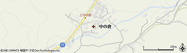 山口県萩市椿東中の倉1843周辺の地図