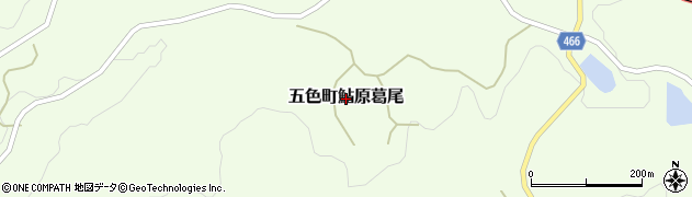 兵庫県洲本市五色町鮎原葛尾周辺の地図