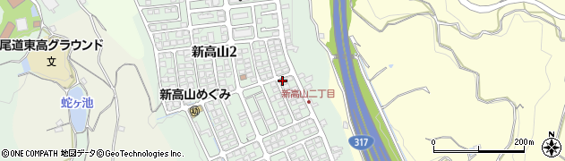 亀川芳伸　税理士事務所周辺の地図
