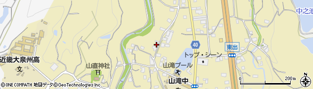 大阪府岸和田市内畑町105周辺の地図