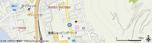 株式会社萩マルヰガス供給センター周辺の地図