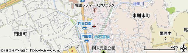 広島県尾道市西則末町8周辺の地図