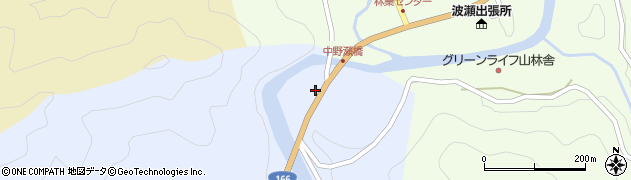 三重県松阪市飯高町落方239周辺の地図