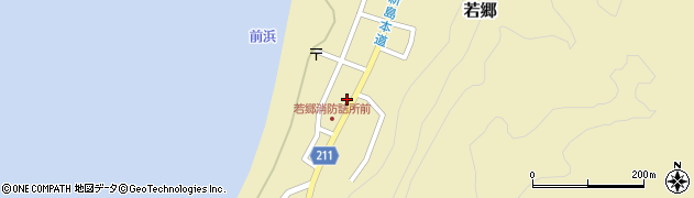 東京都新島村若郷周辺の地図