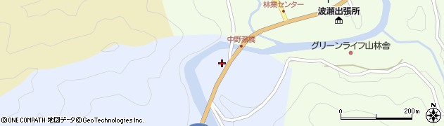 三重県松阪市飯高町落方216周辺の地図