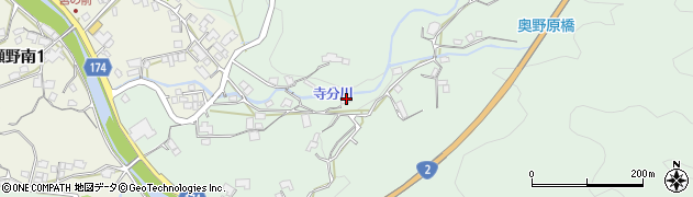 広島県広島市安芸区上瀬野町2634周辺の地図