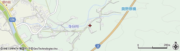 広島県広島市安芸区上瀬野町2661周辺の地図