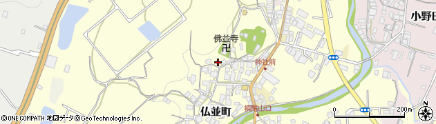 大阪府和泉市仏並町694周辺の地図