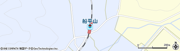 船平山駅周辺の地図
