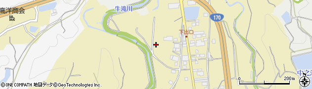 大阪府岸和田市内畑町40周辺の地図