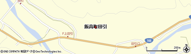 三重県松阪市飯高町田引周辺の地図