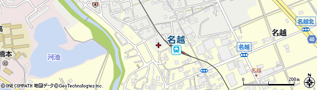 大阪府貝塚市清児958周辺の地図
