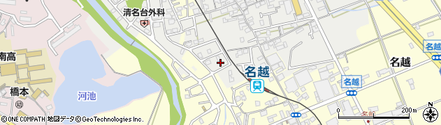 大阪府貝塚市清児955周辺の地図