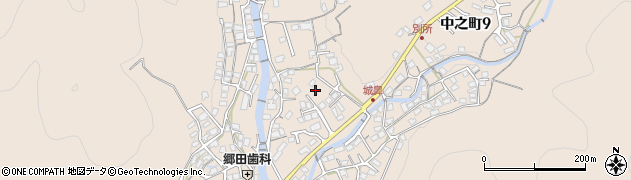 広島県三原市中之町9丁目周辺の地図