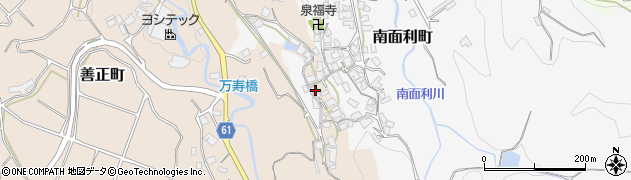 大阪府和泉市善正町601周辺の地図