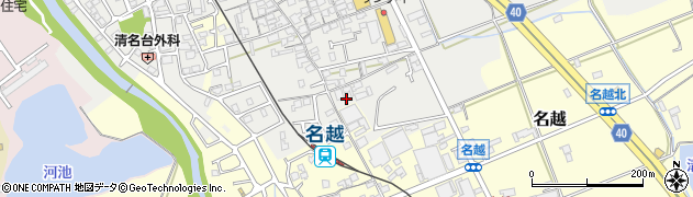 大阪府貝塚市清児1107周辺の地図