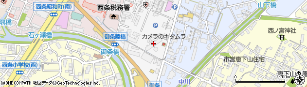 みやび本舗　西条店周辺の地図