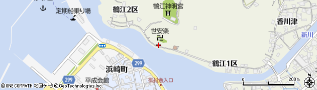 山口県萩市椿東鶴江２区3918周辺の地図