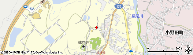 大阪府和泉市仏並町305周辺の地図