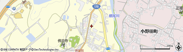 大阪府和泉市仏並町104周辺の地図