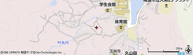 広島県尾道市久山田町周辺の地図