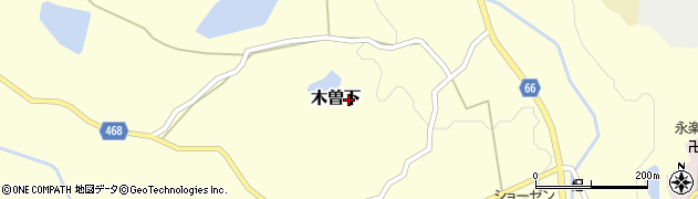 兵庫県淡路市木曽下418周辺の地図