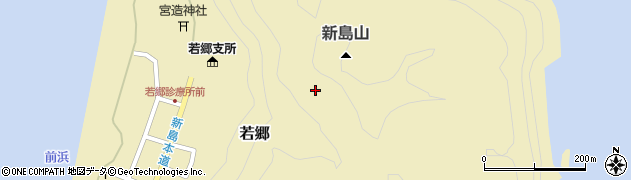 東京都新島村若郷（新島山）周辺の地図