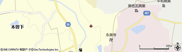 兵庫県淡路市木曽下158周辺の地図