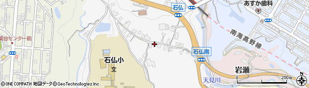 大阪府河内長野市石仏550周辺の地図