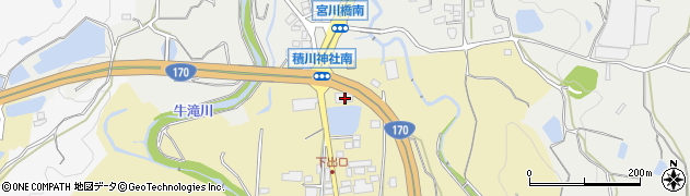 大阪府岸和田市内畑町264周辺の地図