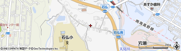 大阪府河内長野市石仏周辺の地図