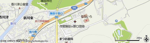 山口県萩市椿東無田ケ原口周辺の地図