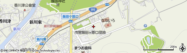 山口県萩市椿東（無田ケ原口）周辺の地図