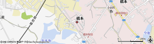 大阪府貝塚市橋本565周辺の地図