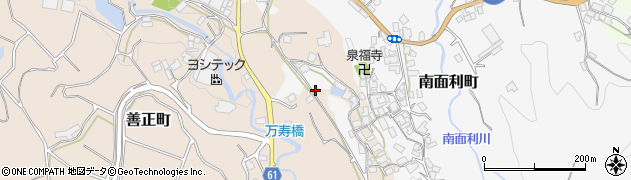 大阪府和泉市善正町586周辺の地図