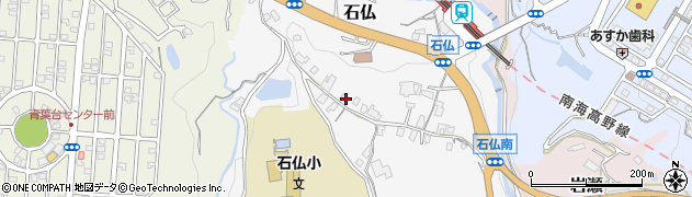 大阪府河内長野市石仏306周辺の地図