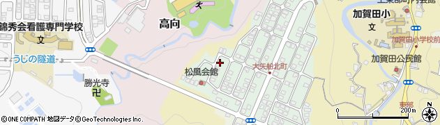 大阪府河内長野市大矢船北町周辺の地図