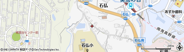 大阪府河内長野市石仏627周辺の地図