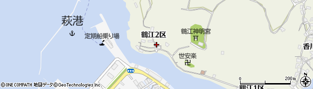 山口県萩市椿東鶴江２区3986周辺の地図