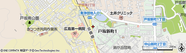 育誠塾戸坂教室周辺の地図