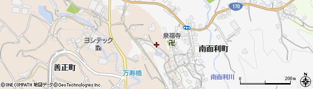 大阪府和泉市善正町610周辺の地図
