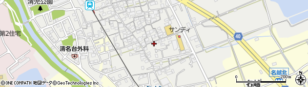 大阪府貝塚市清児1093周辺の地図