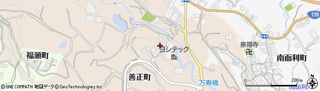 大阪府和泉市善正町207周辺の地図