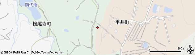 大阪府和泉市松尾寺町1941周辺の地図