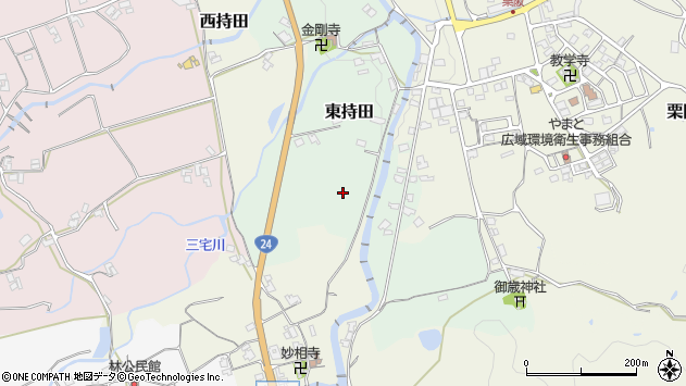 〒639-2262 奈良県御所市東持田の地図