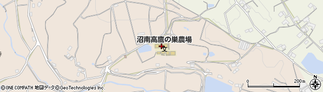 広島県立沼南高等学校　鷹の巣農場周辺の地図